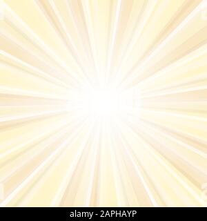 colored background with shining hot spot and light rows Stock Vector