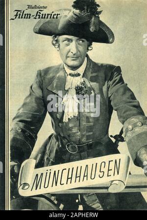 Still from 'The Adventures of Baron Munchausen' (Münchhausen) released in  1943 directed by Josef von Báky, starring Hans Albers Stock Photo - Alamy
