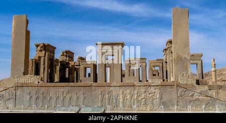 Persepolis, World Heritage of the UNESCO, Iran Stock Photo