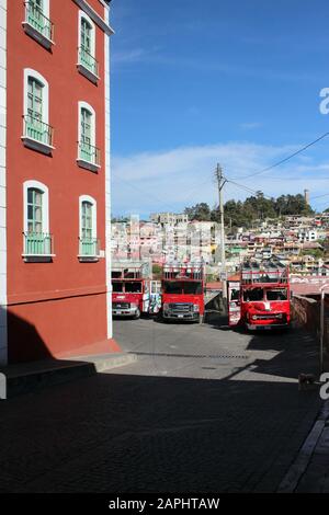 Real del Monte, old miner town in state of Hidalgo, Mexico Stock Photo