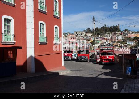 Real del Monte, old miner town in state of Hidalgo, Mexico Stock Photo