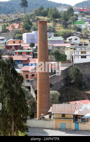 Real del Monte, old miner town in state of Hidalgo, Mexico Stock Photo