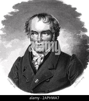 ALEXANDER von HUMBOLDT (1769-1859) Prussian explorer, geographer and naturalist Stock Photo