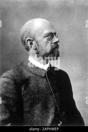 DAVID HILBERT (1862-1943) German mathematician Stock Photo