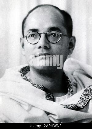 SUBHAS CHANDRA BOSE (1897-1945) Indian nationalist leader Stock Photo