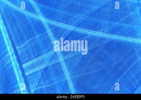 Dynamic curves ands blur pattern. Fractal graphics. Science and technology concept. Stock Photo