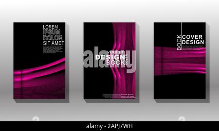 Minimal vector cover design background. New texture for your design. Stock Vector