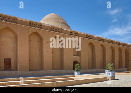 Ice house known as Yakhchal which means ice pit, in Meybod, Iran. This building was used to make ice. Stock Photo