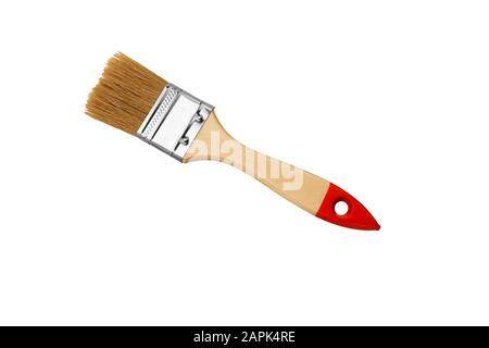 Paint brush isolated on a white background. Stock Photo