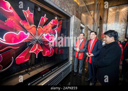 chinese new year window display