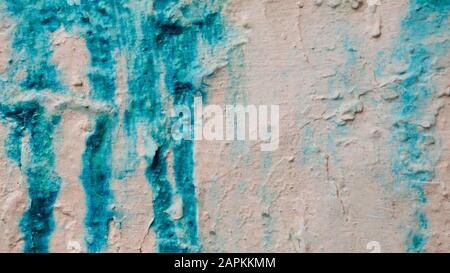 Beige plaster texture with birch color background Stock Photo