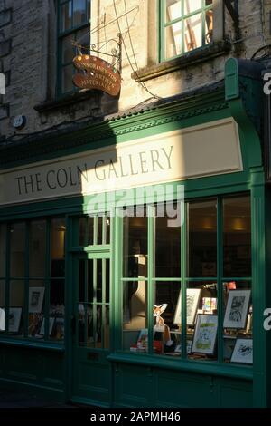 Street views of Cirencester in the Cotswolds Stock Photo