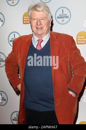 London, UK. 23rd Jan, 2020. Stanley Johnson attends the Good Morning Britain 1 Million Miles Awards held at Studio Works, Television Centre in London. Credit: SOPA Images Limited/Alamy Live News Stock Photo