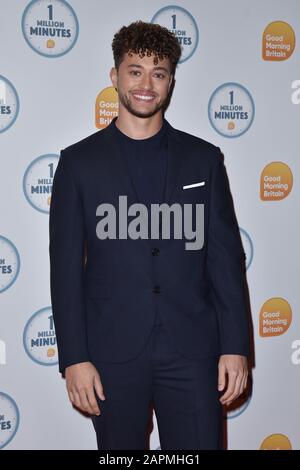 London, UK. 23rd Jan, 2020. Myles Stephenson attends the Good Morning Britain 1 Million Minutes Awards at Television Centre in London. Credit: SOPA Images Limited/Alamy Live News Stock Photo