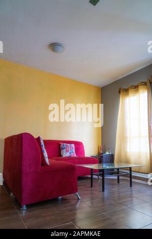 A clean room for a couple or single Stock Photo