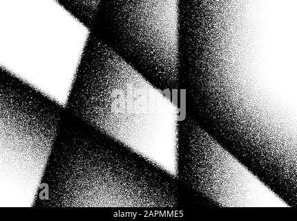 Abstract background with layers of scattered dots Stock Vector