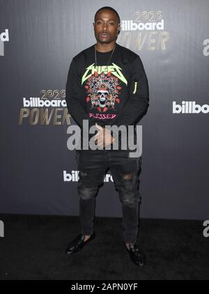 Los Angeles, USA. 23rd Jan, 2020. Matik arrives at the 2020 Billboard Power List Event held at NeueHouse Hollywood in Los Angeles, CA on Thursday, ?January 23, 2020. (Photo By Sthanlee B. Mirador/Sipa USA) Credit: Sipa USA/Alamy Live News Stock Photo