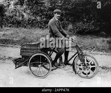 1901 Singer tricycle Stock Photo