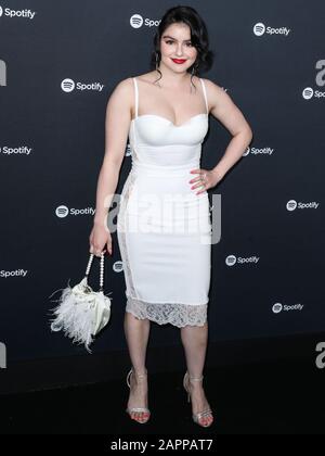 WEST HOLLYWOOD, LOS ANGELES, CALIFORNIA, USA - JANUARY 23: Actress Ariel Winter arrives at the Spotify Best New Artist 2020 Party held at The Lot Studios on January 23, 2020 in West Hollywood, Los Angeles, California, United States. (Photo by Xavier Collin/Image Press Agency) Stock Photo