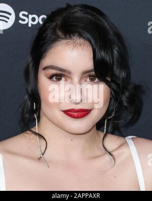 WEST HOLLYWOOD, LOS ANGELES, CALIFORNIA, USA - JANUARY 23: Actress Ariel Winter arrives at the Spotify Best New Artist 2020 Party held at The Lot Studios on January 23, 2020 in West Hollywood, Los Angeles, California, United States. (Photo by Xavier Collin/Image Press Agency) Stock Photo