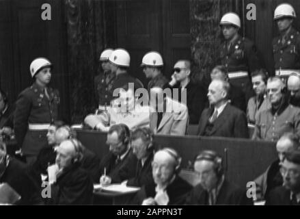 War criminals of the Nazi regime (left to right) Hermann Göring, Alfred ...