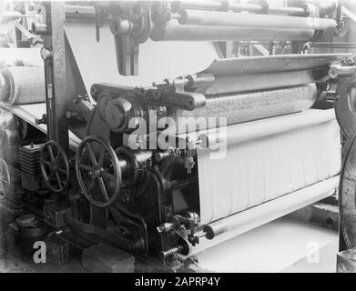 Reportage Printing Printing Meijer Printing Press Date March 1933 Location Noord Holland Wormerveer Zaanstad Keywords printing presses positions Stock Photo Alamy
