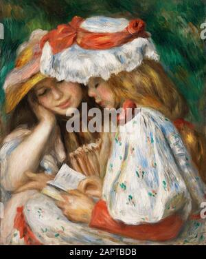 Vintage Renoir painting Stock Photo