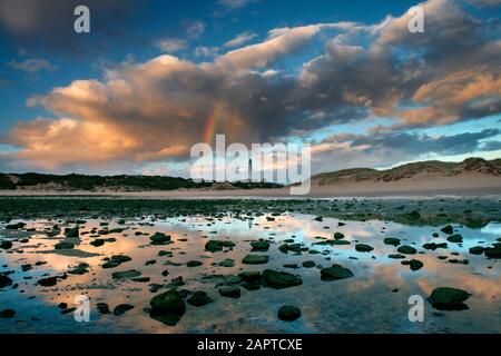 Beautiful 'Costa de la Luz' close to the Atlantic Coast in Spain Stock Photo