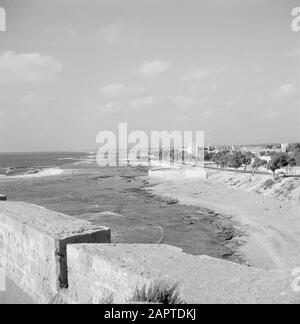 Israel 1964-1965: Akko (Acre), cityscapes; Stock Photo