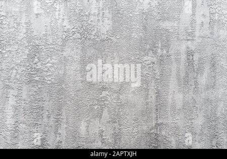 Gray seamless venetian stucco. Background and texture of decorative plaster. Stock Photo