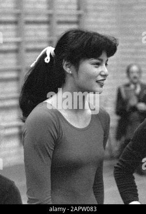 National Women's Gymnastics Championships in Utrecht; Jeannette van Ravenstijn; Stock Photo