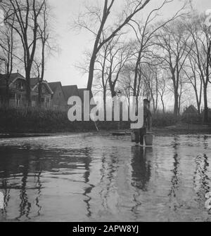 Royal Dutch Princess Irene Brigade Date: February 1945 Location: Middelburg, Zeeland Keywords: liberation, army, floods, Second World War Institution name: Princess Irene Brigade Stock Photo