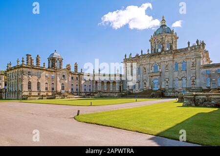 The North Front of Castle Howard Stock Photo