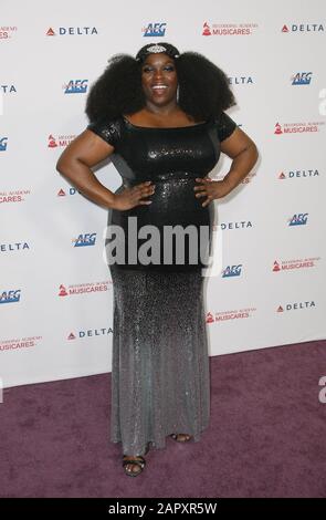 Los Angeles, USA. 24th Jan, 2020. Yola attends MusiCares Person of the Year honoring Aerosmith at West Hall at Los Angeles Convention Center on January 24, 2020 in Los Angeles, California. Credit: MediaPunch Inc/Alamy Live News Stock Photo