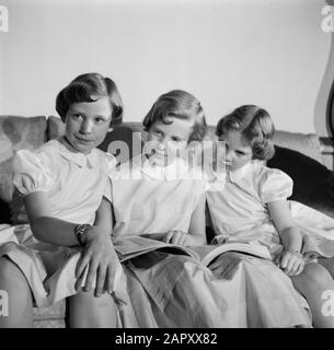 Family photos of the Danish royal family V.l.n.r. Princess Benedikte ...