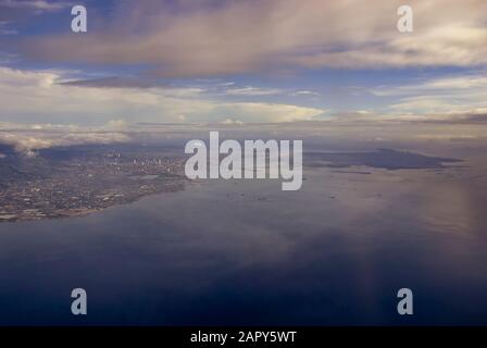 The coastline of Cebu in the Philippines Stock Photo