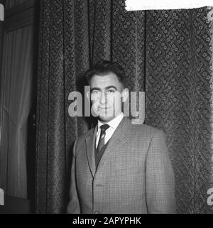 Award medals for the best baseball players, Henk Keulemans Date: 19 January 1961 Keywords: baseball, medals, portraits, sports Personality: Keulemans Hend Stock Photo