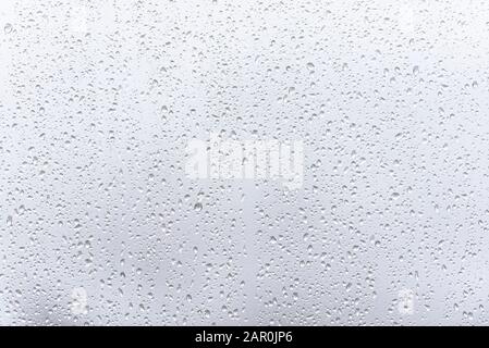 Rain Drops on Window Stock Photo