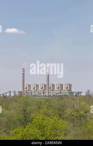 Matimba Power Station close to Ellisras built by Eskom, Limpopo, South Africa. Stock Photo