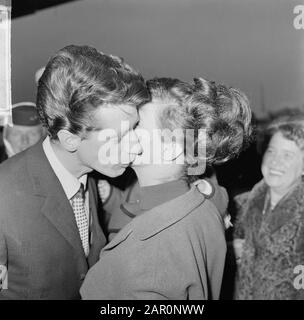Television host Rudi Carrell (R) and his wife Simone pose together at ...