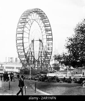 Ferris Wheel at the 1904 World's Fair Stock Photo - Alamy