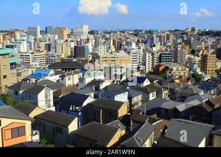 Japan houses and apartments Stock Photo