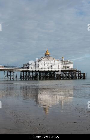 Eastbourne Pier in winter Stock Photo