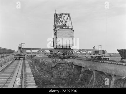 cleaning waste water, handling urban waste, large crane Date: undated Location: Drenthe, Wijster Keywords: large tap, cleaning wastewater, handling urban waste Institution name: VAM Stock Photo