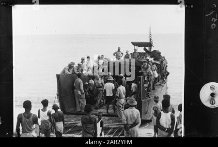 Training of volunteers in camp Victory Annotation: Repronegative Date: 1945 Location: Lick, Dutch East Indies Keywords: army, World War II Institution name: NICA Stock Photo