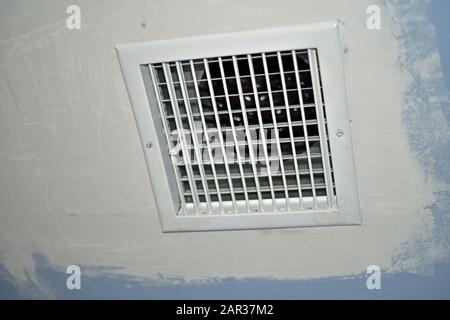 HVAC Vent in Ceiling Stock Photo