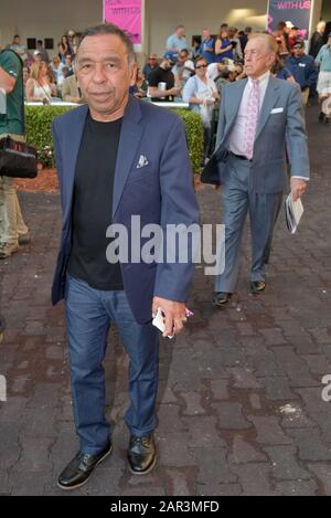 Hallandale, United States Of America. 25th Jan, 2020. HALLANDALE BEACH, FL  - JANUARY 25: Floyd Raglin attends the 2020 Pegasus World Cup Championship  Invitational Series at Gulfstream Park on January 25, 2020