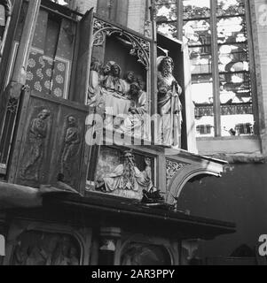 Devastations: Venray  Devastations Venray Date: 1945 Location: Limburg, Venray Keywords: Devastations, World War II Stock Photo