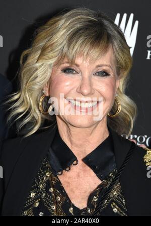 Beverly Hills, California, USA 25th January 2020 Singer Olivia Newton-John attends G'Day USA 2020 on January 25, 2020 at the Beverly Wilshire Hotel in Beverly Hills, California, USA. Photo by Barry King/Alamy Live News Stock Photo