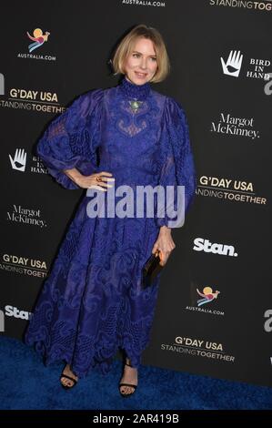 Beverly Hills, California, USA 25th January 2020 Actress Naomi Watts attends G'Day USA 2020 on January 25, 2020 at the Beverly Wilshire Hotel in Beverly Hills, California, USA. Photo by Barry King/Alamy Live News Stock Photo